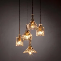 Lee Broom Bell Decanterlight Pendel Krystal/Messing