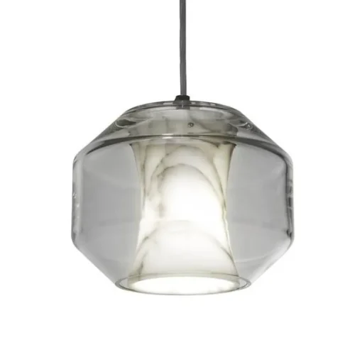 Lee Broom Chamber Light Pendel Lille Carrara Marmor/Krystal