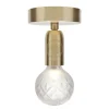 Lee Broom Crystal Bulb Loftlampe Matteret/Messing