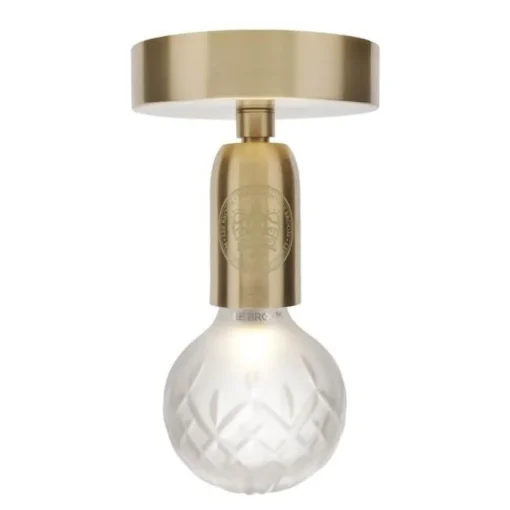 Lee Broom Crystal Bulb Loftlampe Matteret/Messing