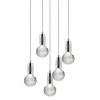 Lee Broom Crystal Bulb Pendel 5 Stk Klar /Krom