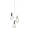 Lee Broom Crystal Bulb Pendel 3 Stk Matteret/Krom