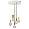 Lee Broom Crystal Bulb Pendel 5 Stk Matteret/Messing