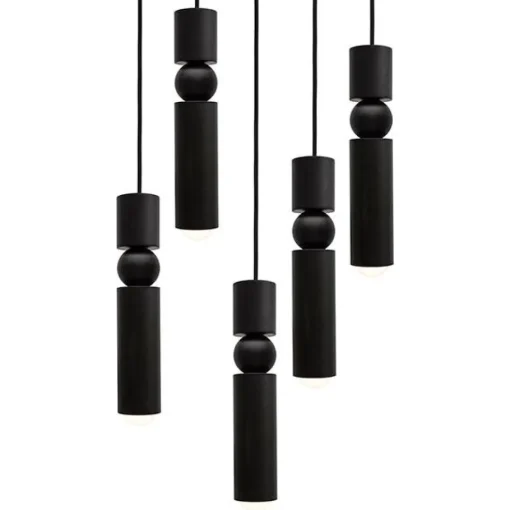 Lee Broom Fulcrum Pendel 5 Stk Mat Sort