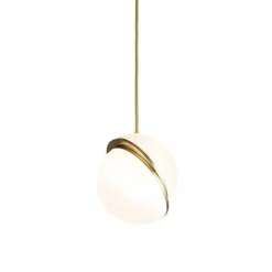 Lee Broom Mini Crescent Pendel 3 Stk Opal/Messing