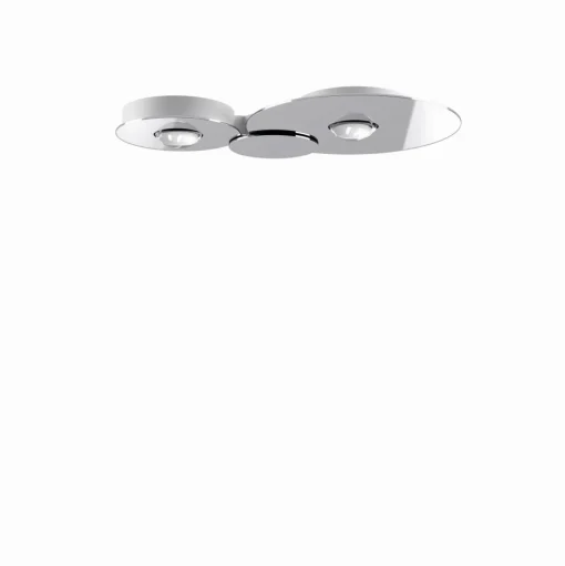Lodes Bugia Double 3000K Loftlampe Krom