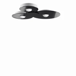 Lodes Bugia Triple 3000K Loftlampe Sort