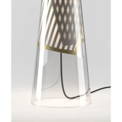 Lodes Cono Di Luce Bordlampe Grå