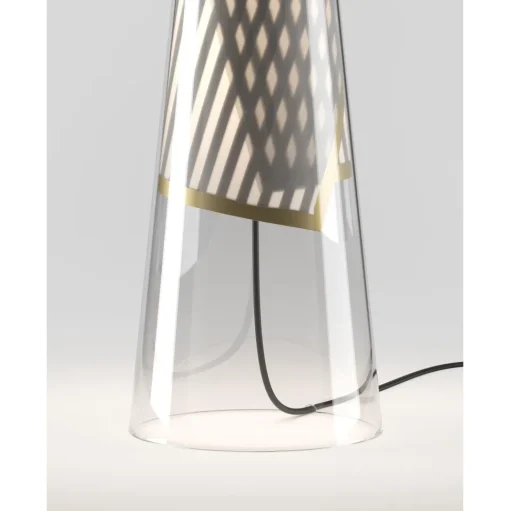 Lodes Cono Di Luce Bordlampe Grå