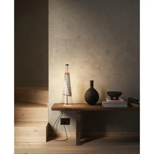 Lodes Cono Di Luce Bordlampe Grå