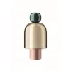Lodes Easy Peasy Transportabel Lampe Grøn/Honey/Rosa Guld