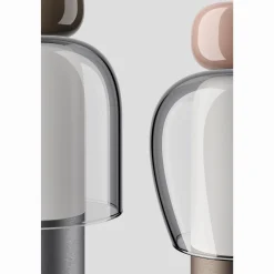 Lodes Easy Peasy Transportabel Lampe Taupe/Grå/Palladium
