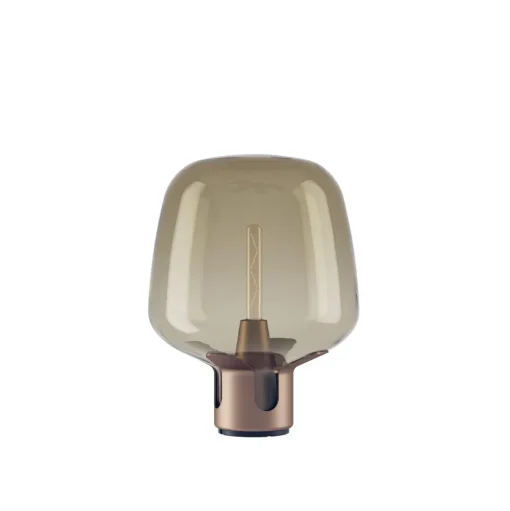 Lodes Flar Bordlampe Medium Terra/Honning