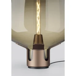 Lodes Flar Bordlampe Medium Terra/Honning