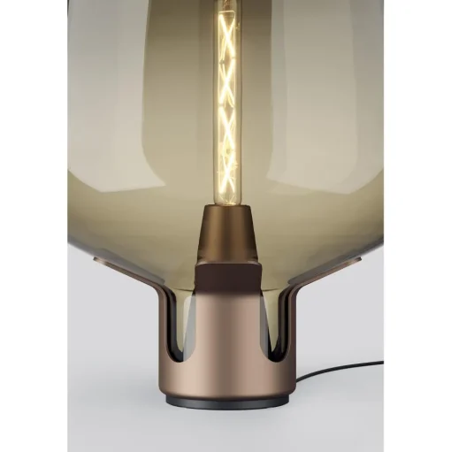 Lodes Flar Bordlampe Medium Terra/Honning