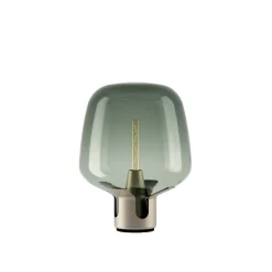 Lodes Flar Bordlampe Medium Champagne/Turkis