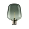 Lodes Flar Bordlampe Stor Champagne/Turkis