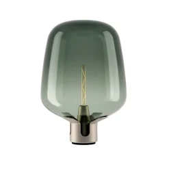 Lodes Flar Bordlampe Stor Champagne/Turkis