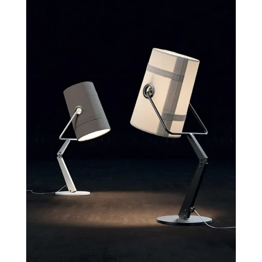 Lodes Fork Bordlampe Ivory/Antracit