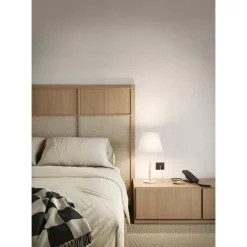 Lodes Hover Bordlampe Hvid