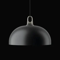 Lodes Jim Dome Pendel Sort/Hvid/Grå