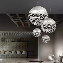 Lodes Kelly Sphere Pendel Mat Hvid Lille