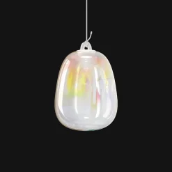 Lodes Oblò Pendel Stor 2700K Rainbow/Hvid