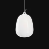 Lodes Oblò Pendel Stor 2700K Silk White/Hvid
