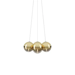 Lodes Random Cloud 7 LysekroneØ23 3000K Guld/Messing