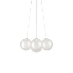Lodes Random Cloud 7 LysekroneØ28 2700K Frostet/Glas