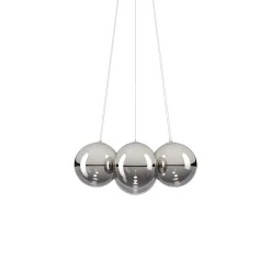 Lodes Random Cloud 7 LysekroneØ28 2700K Krom/Glas