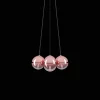 Lodes Random Cloud 7 LysekroneØ23 2700K Rosegold/Glas