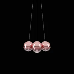 Lodes Random Cloud 7 LysekroneØ23 2700K Rosegold/Glas