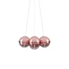 Lodes Random Cloud 7 LysekroneØ28 2700K Rosegold/Glas