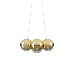 Lodes Random Cloud 7 LysekroneØ28 2700K Guld/Messing