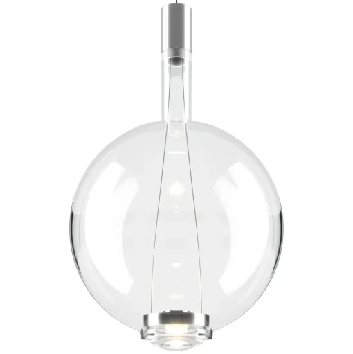 Lodes Sky-Fall Round Pendel Stor 3000K Klar/Glas