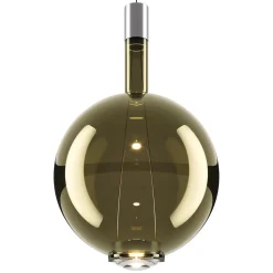 Lodes Sky-Fall Round Pendel Stor 3000K Golden Sage/Glas