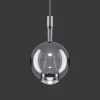 Lodes Sky-Fall Round Pendel Medium 3000K Glossy Smoke/Glas