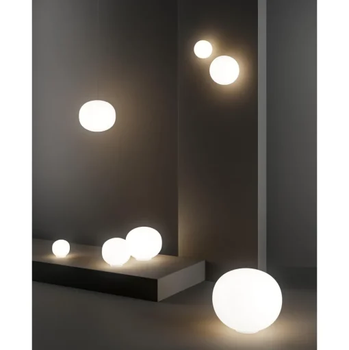 Lodes Volum Vág/LoftlampeØ22 Glossy White