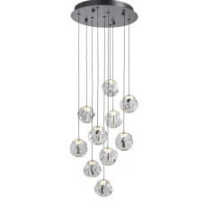 Loom Design Ice Ball Pendel 10 Transparant