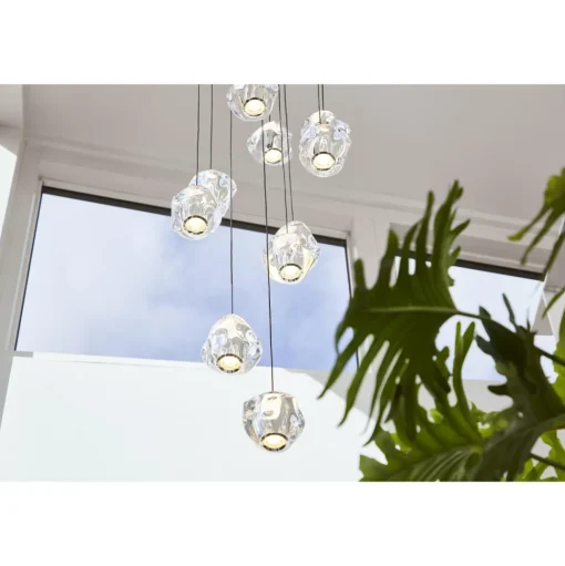Loom Design Ice Ball Pendel 10 Transparant
