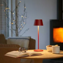 Loom Design Modi Transportable Lampe Ruby Red