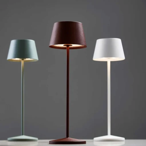 Loom Design Modi Transportabel Lampe Corten