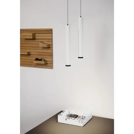 Loom Design NYX P2 Pendel Mat Hvid