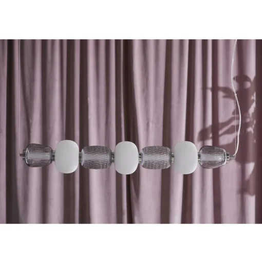 Loom Design Pearl 7 Pendel Røget/Grå
