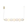 Loom Design Pearl 7 Pendel Amber/Guld