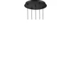 Loom Design Rosette til 5 Stk Valkyrie PendelØ35,5 Sort