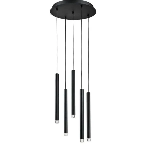 Loom Design Rosette til 5 Stk Valkyrie PendelØ35,5 Sort