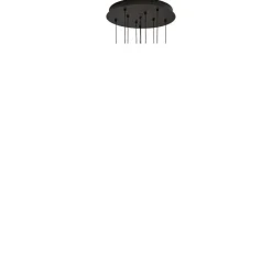 Loom Design Rosette til 10 Stk Valkyrie PendelØ40,5 Sort