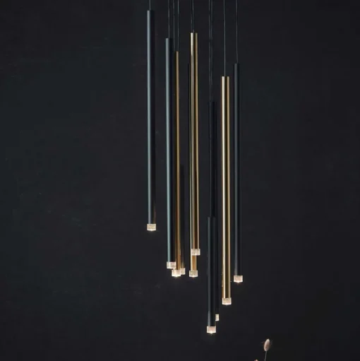 Loom Design Valkyrie Pendel Uden Opháng 72 cm Sort